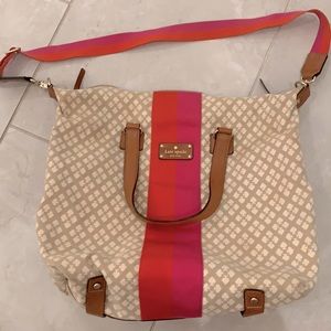 Kate Spade tote / crossbody travel bag